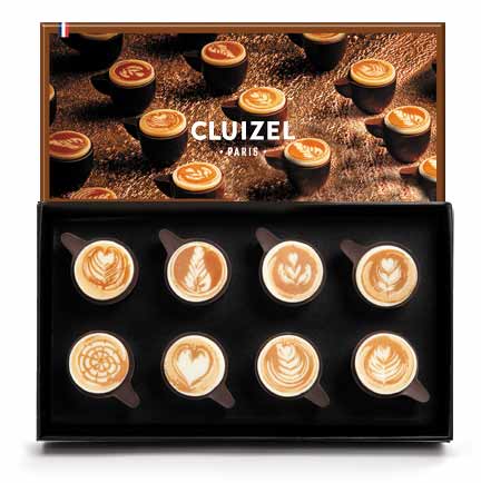 chocolate with coffee cappuccino
