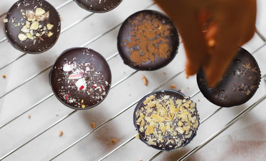 chocolate covered sandwich cookies